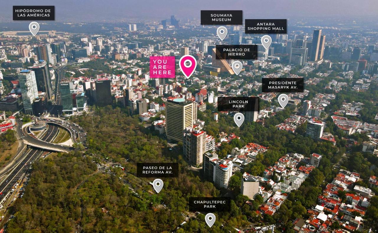 Uliv Parque Lincoln Apartamento Cidade do México Exterior foto